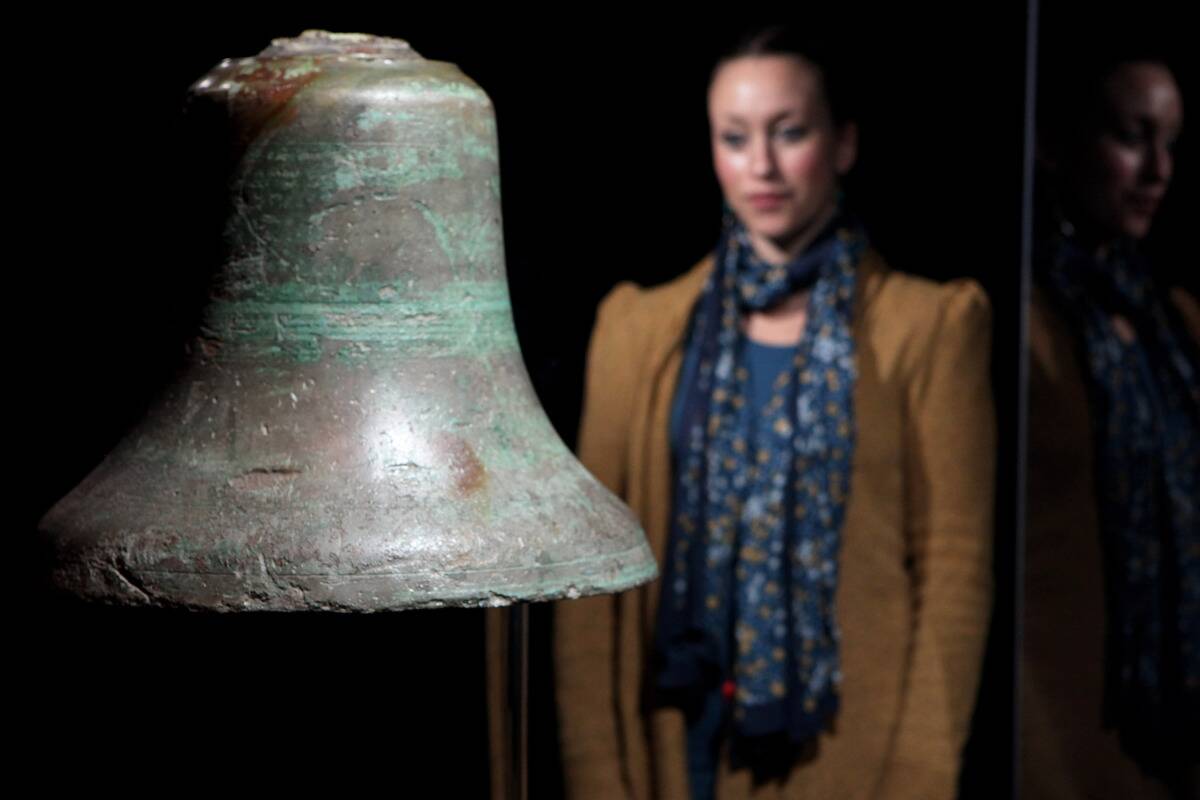 The Titanic Artefacts Exhibition Is Launched At The O2