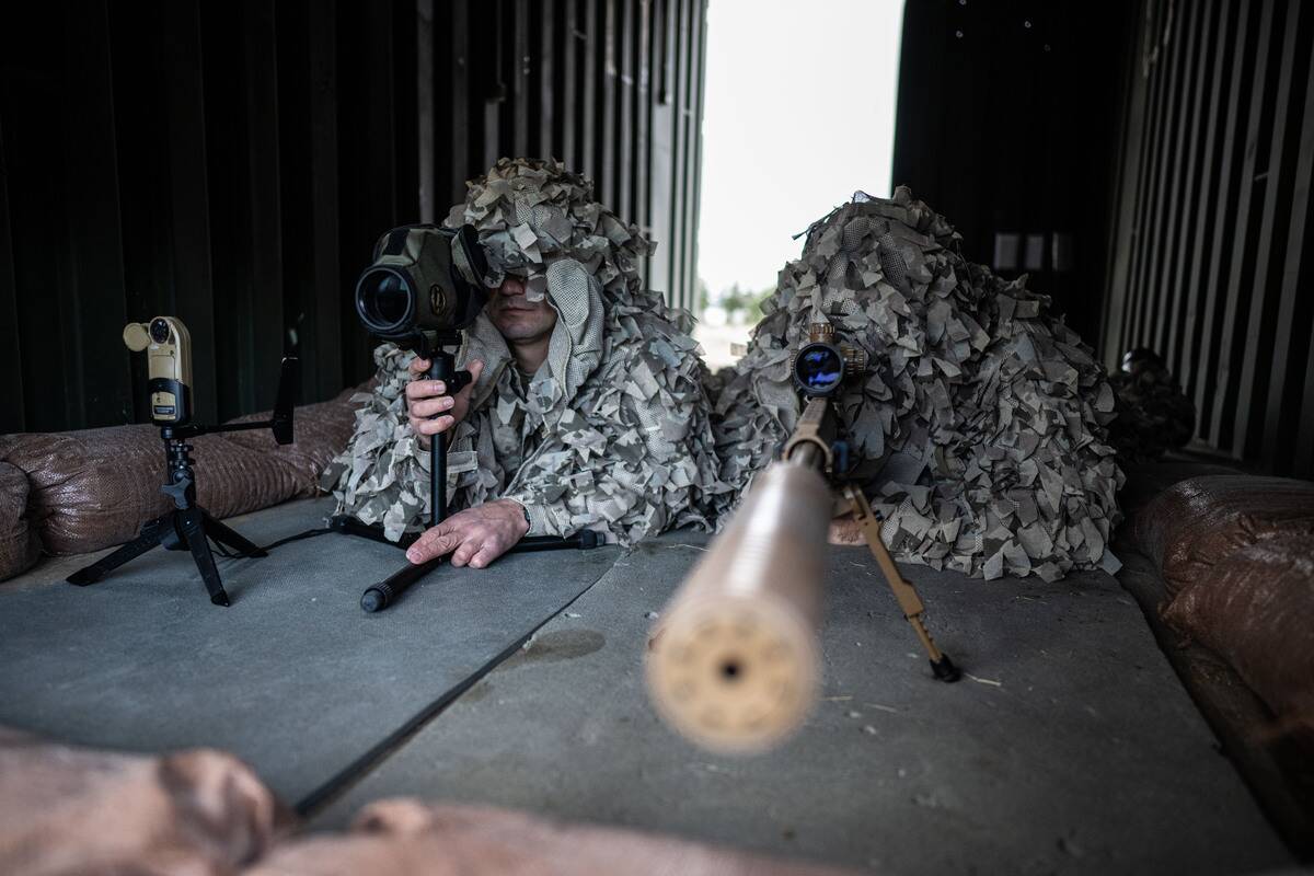 Turkish Armed Forces' snipers advanced training in Ankara