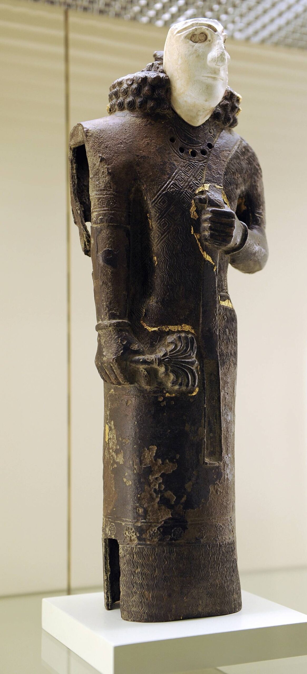 Urartu civilization. Statue. Male figure. From Tushpa or Toprakkale. 7th century B.C
