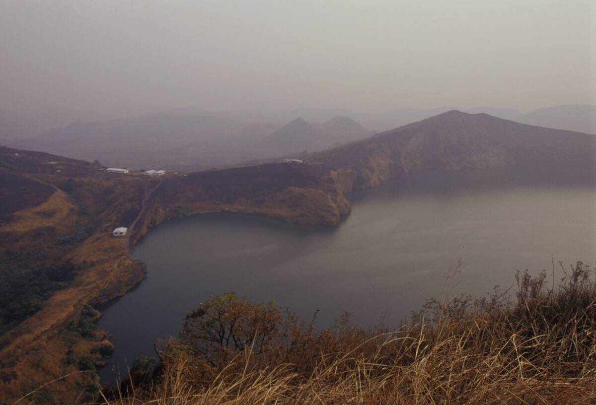 View of Lake Nyos