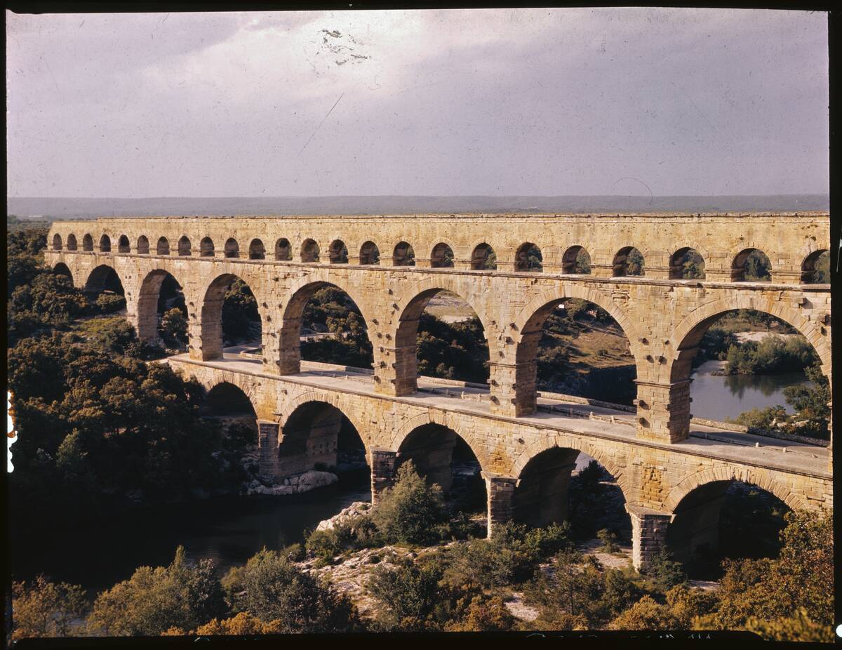 View of Pont Du Gard