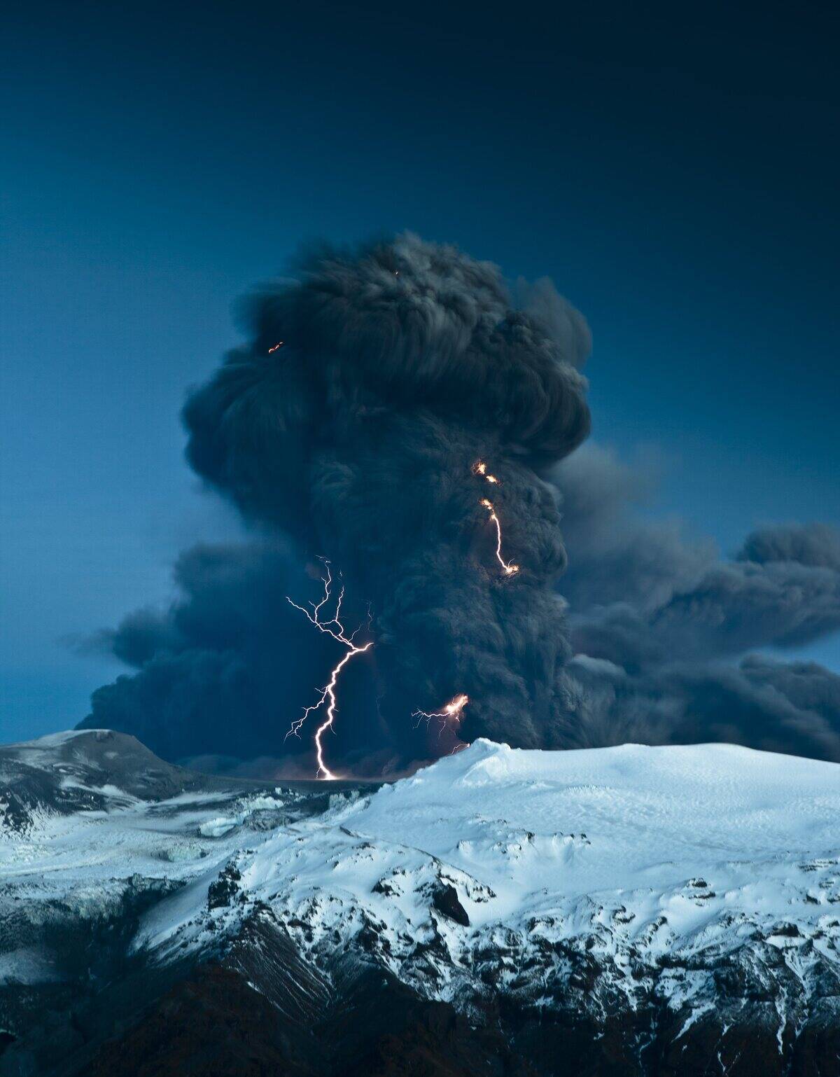 Volcano Erupts In Iceland