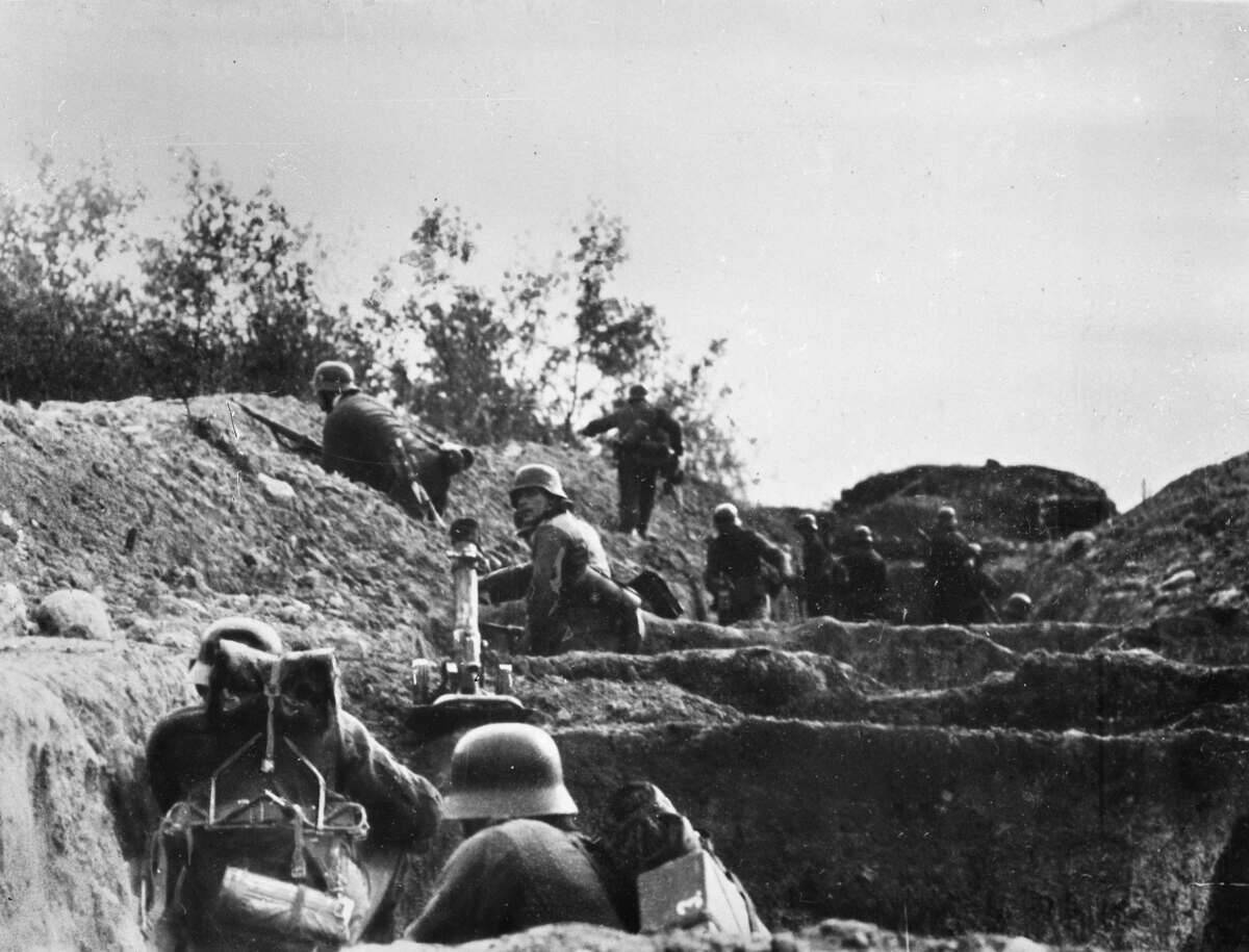 War 1939-1945. Russian front. Siege of Stalingrad.