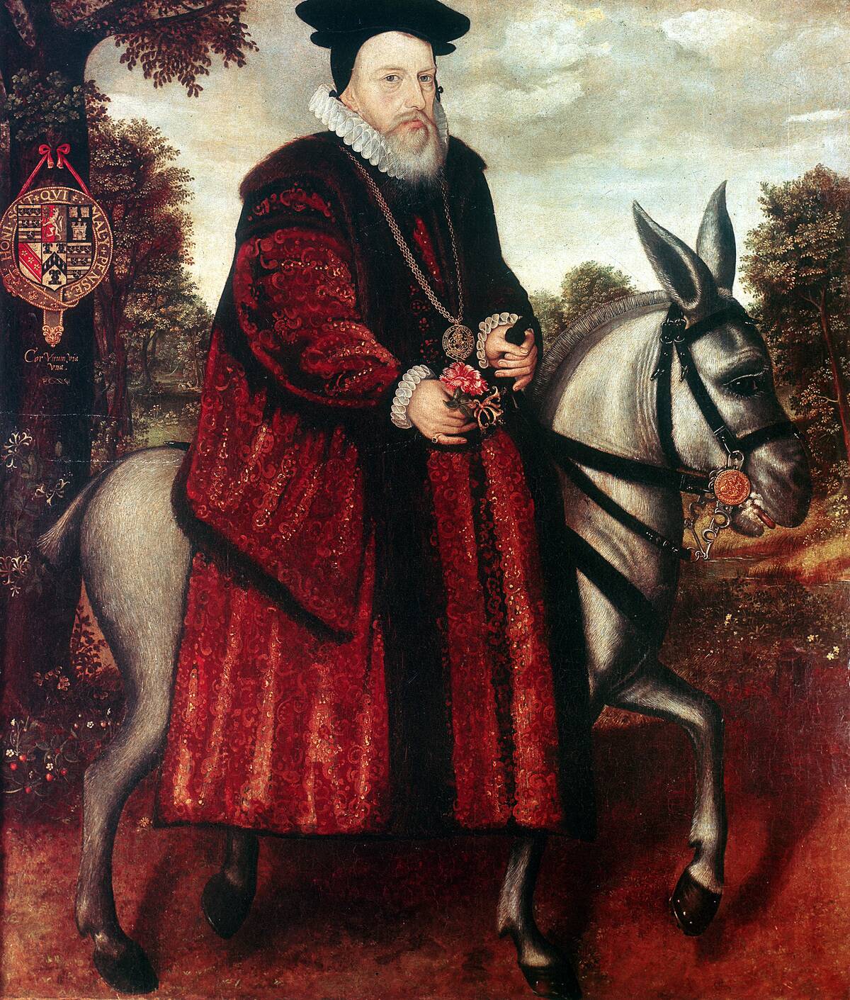 William Cecil, 1st Baron Burghley (1520-1598), English statesman.
