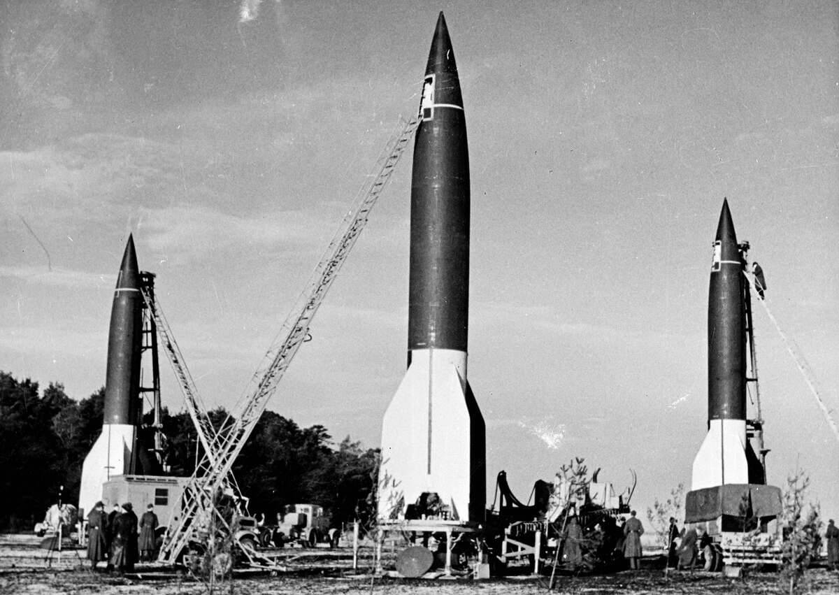 World War II. Launching site
