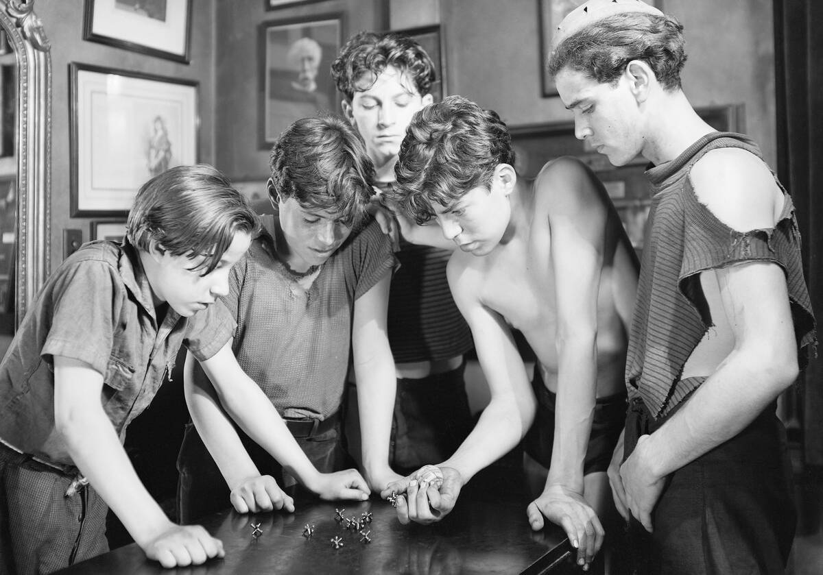 Young Actors Play Jacks Backstage