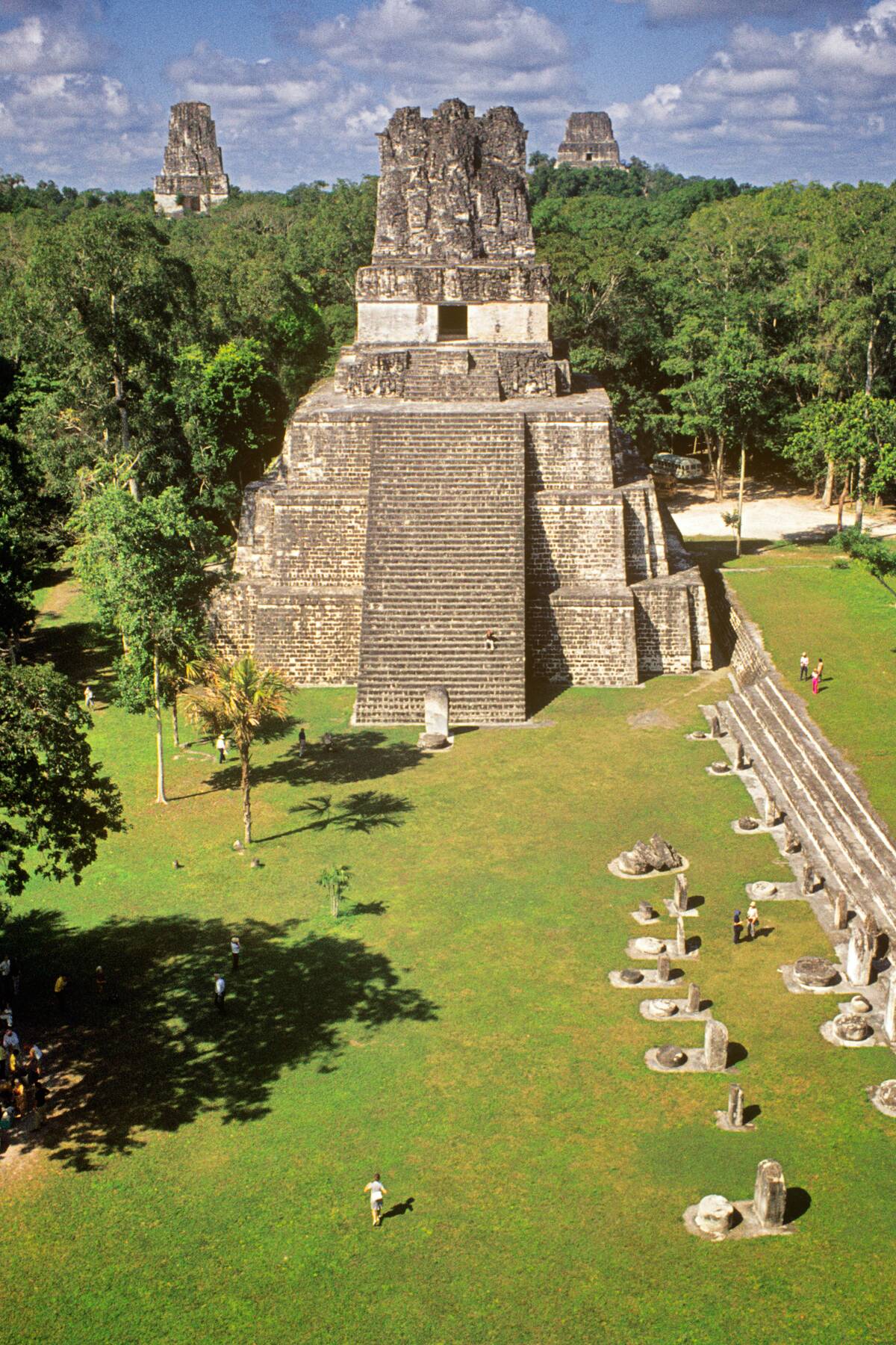 1970s Temple Of Tikal A Pre...