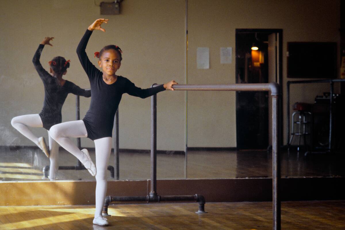 1980s Young Ballerina