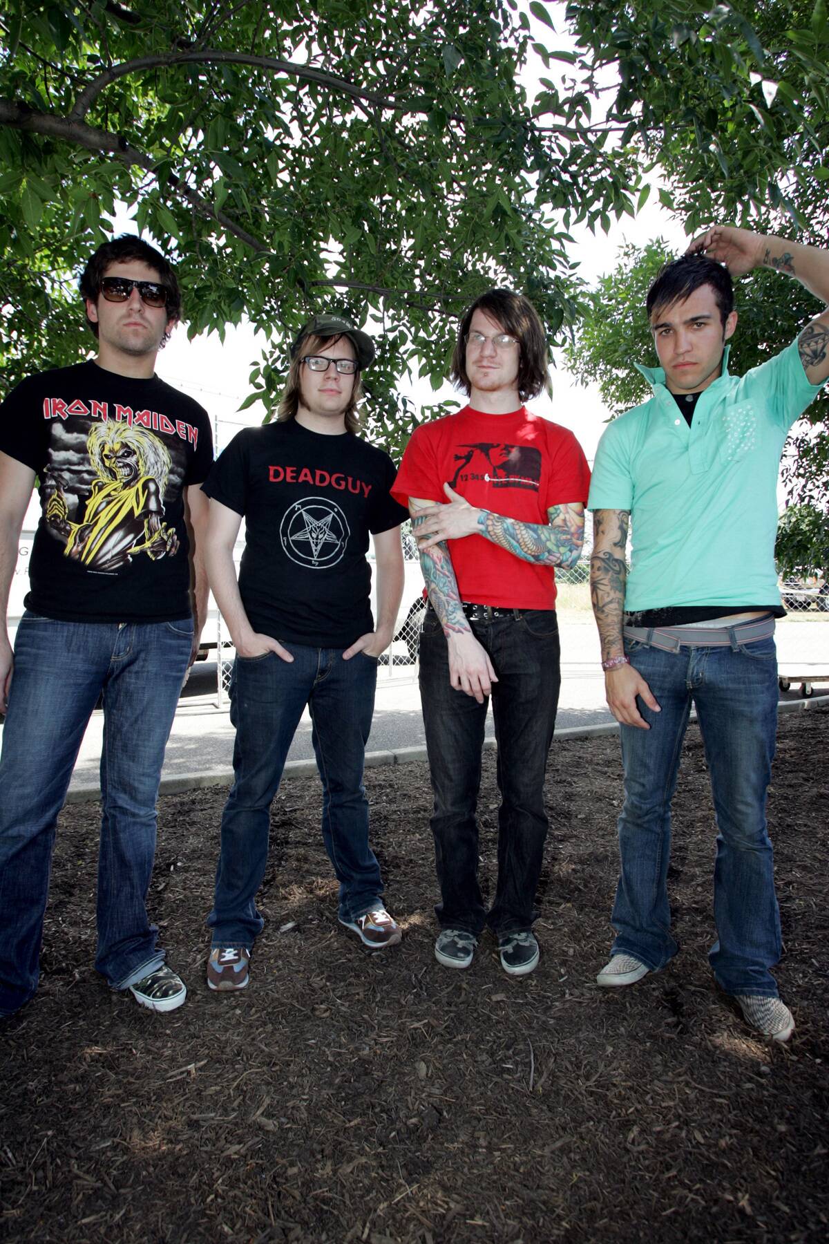 2005 Vans Warped Tour - Fall Out Boy Portrait Session