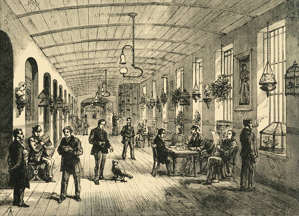 A Ward In Bethlehem Hospital