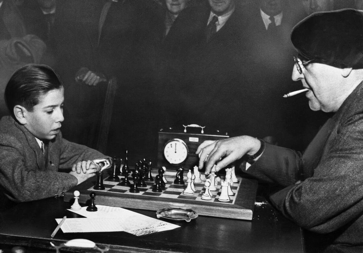 Arturito Pomar Battled Dr. Ossip Bernstein to a Draw