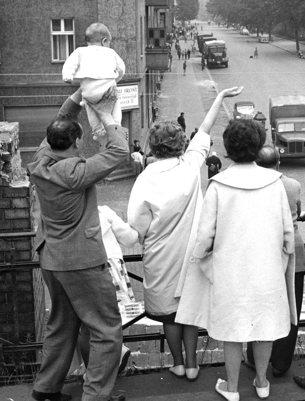 Berlin Wall Dividing Families