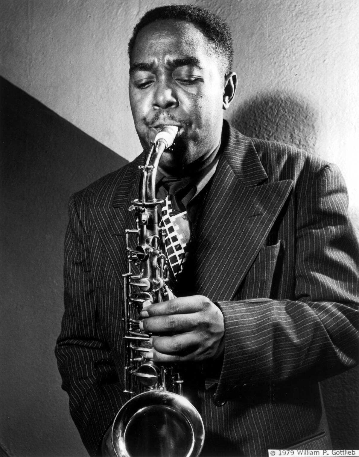 Charlie Parker Plays Saxophone