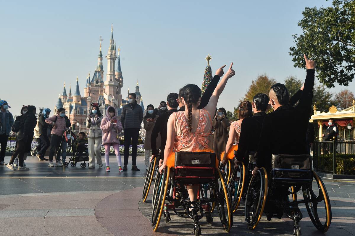 CHINA-LIFESTYLE-DISABLED-DANCE