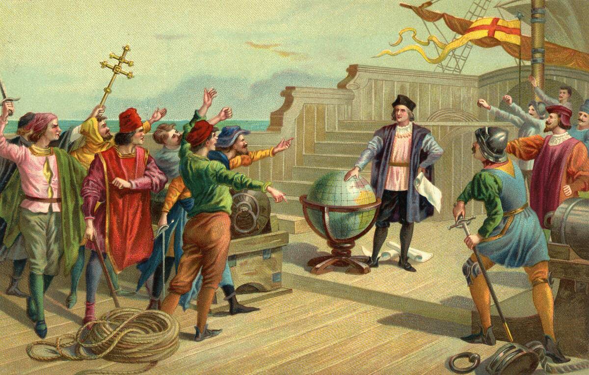 Columbus On Santa Maria