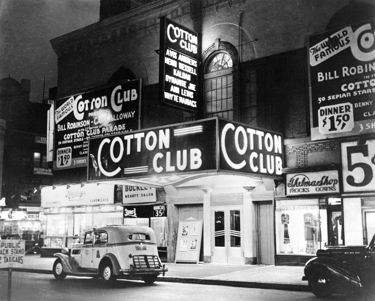 Cotton Club Marquee