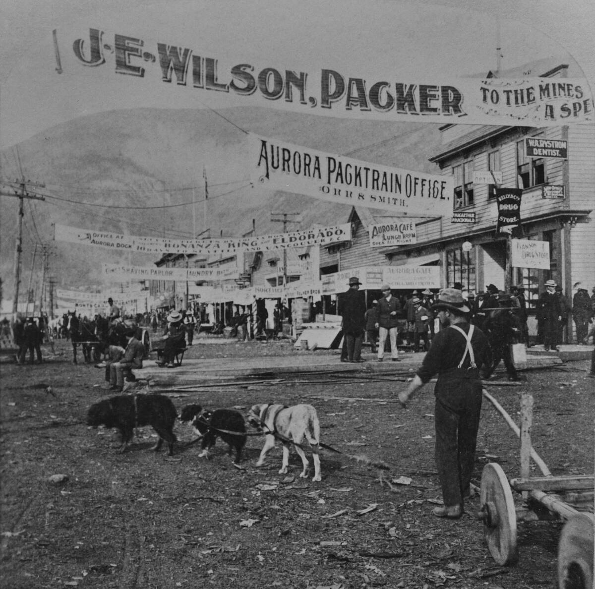 Dawson City Street Scene, Klondike Gold Rush