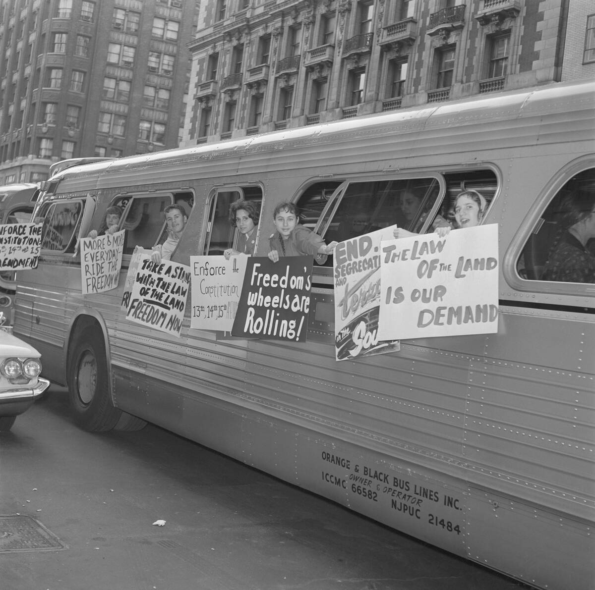 Demonstrators Demanding Civil Rights