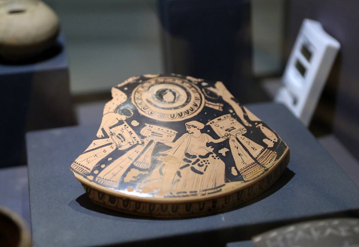 EGYPT-ALEXANDRIA-MEDITERRANEAN SEA-SUNKEN CITY-RECOVERED ARTIFACTS-EXHIBITION