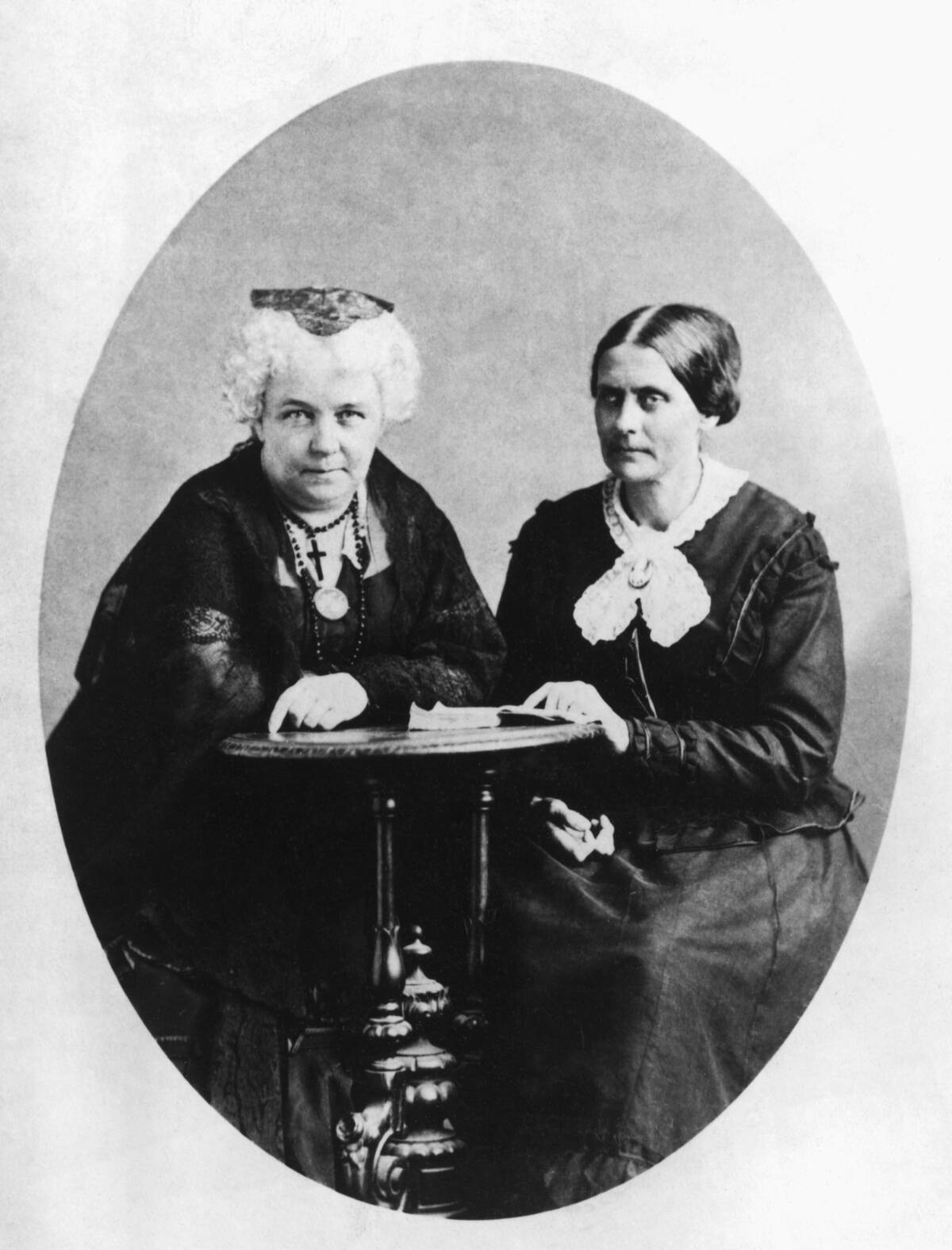 Elizabeth Cady Stanton and Susan B. Anthony
