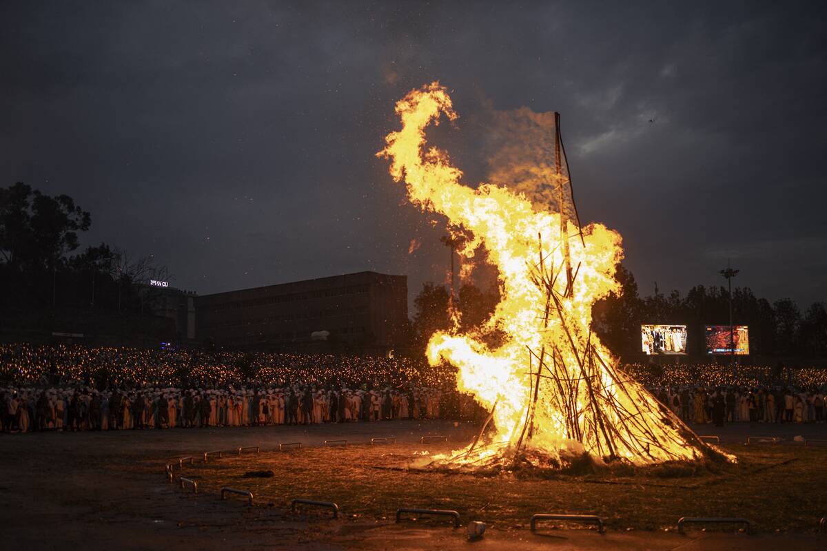 ETHIOPIA-RELIGION-MESKEL