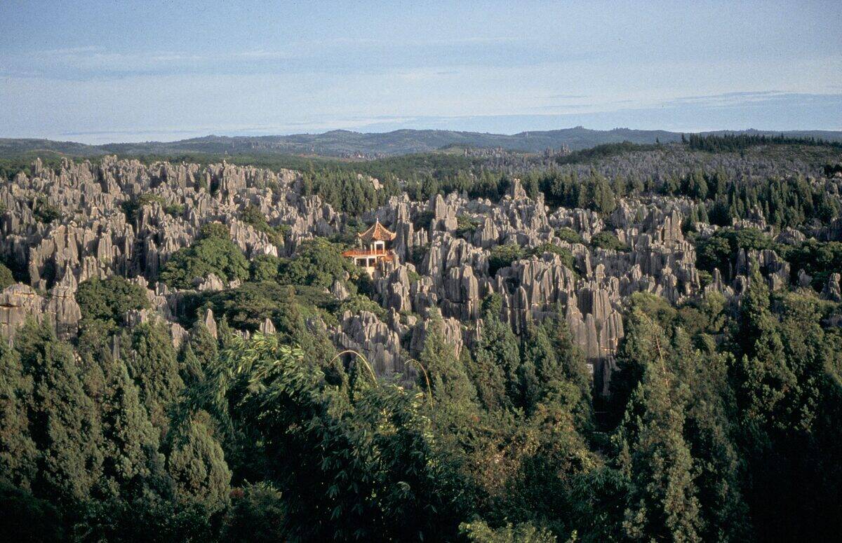 FORET DE PIERRES DE SHILIN, PROVINCE DU YUNNAN, CHINE