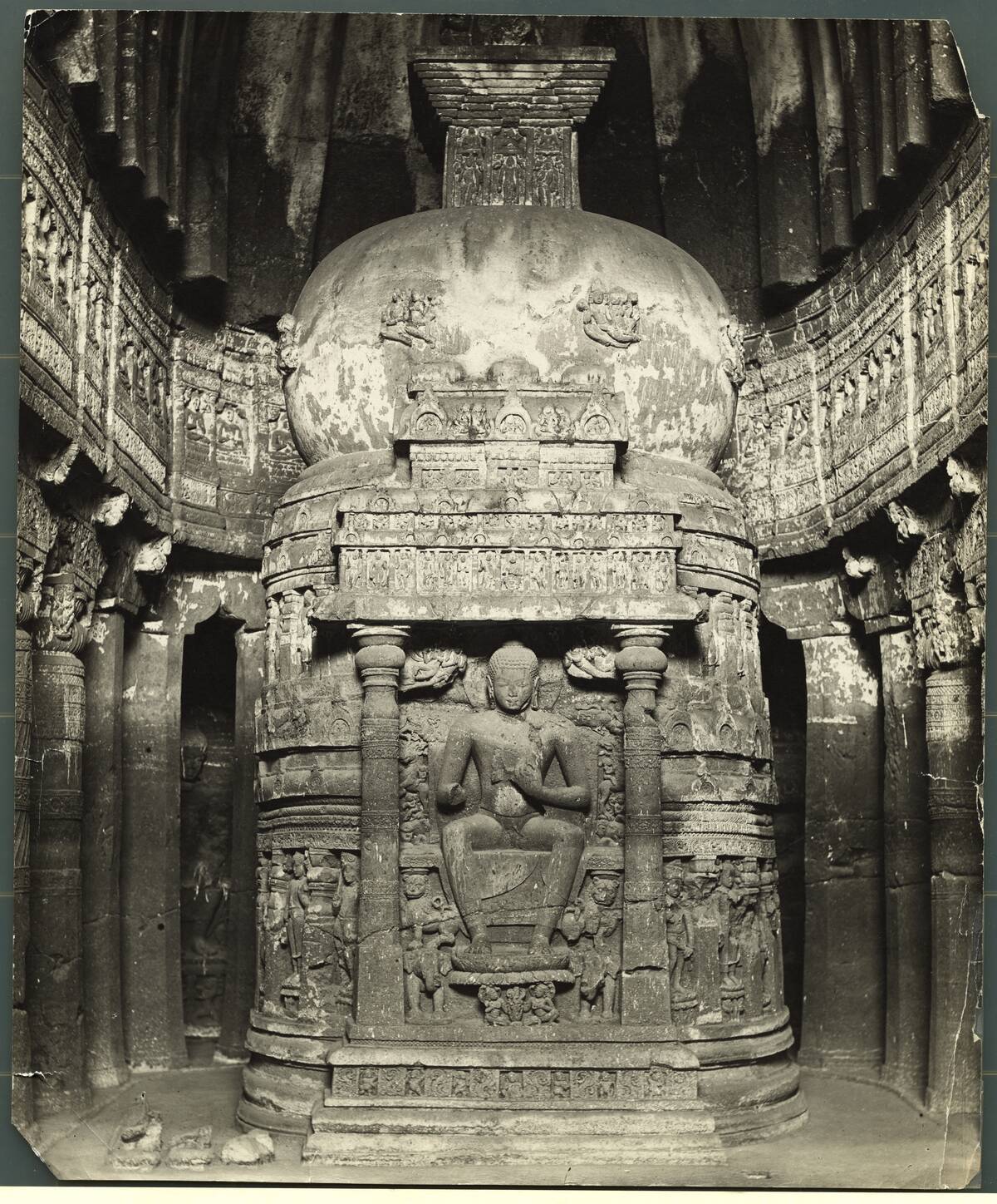 Frescoed Cave of Ajanta in India