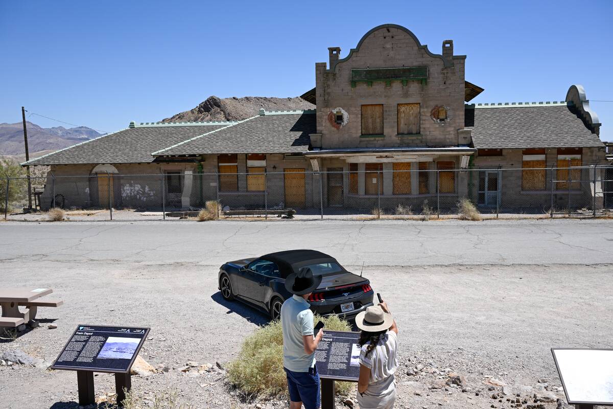 Goldwell Open Air Museum in Beatty, Nevada