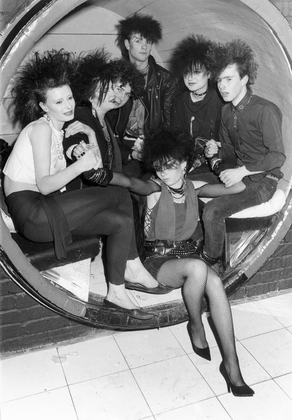 Goths, Birmingham, 1984.