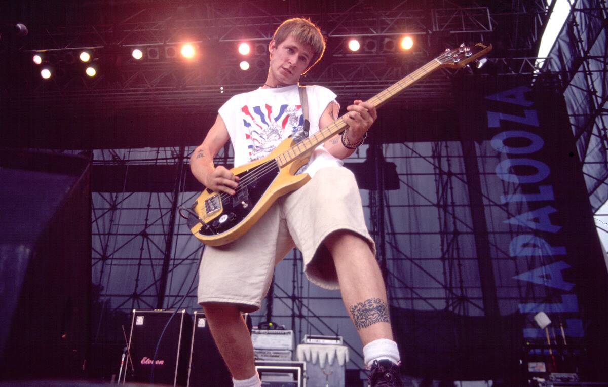 Green Day Perform At Lollapalooza