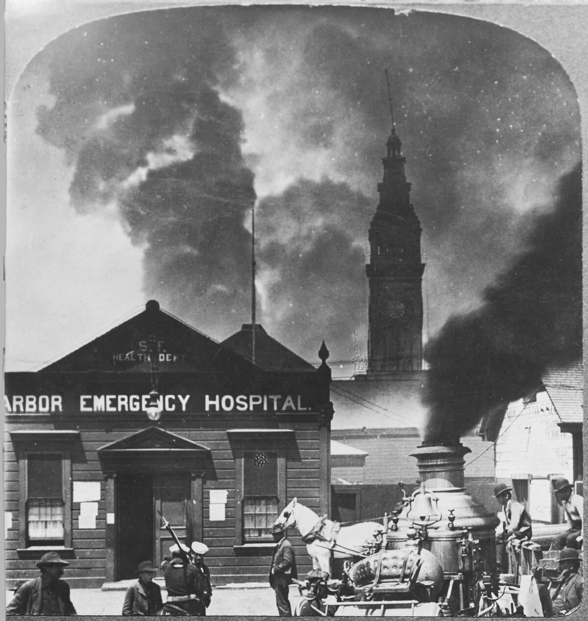 Harbor Emergency Hospital, San Francisco, 1906