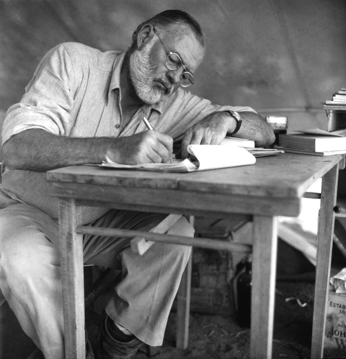 Hemingway On Safari