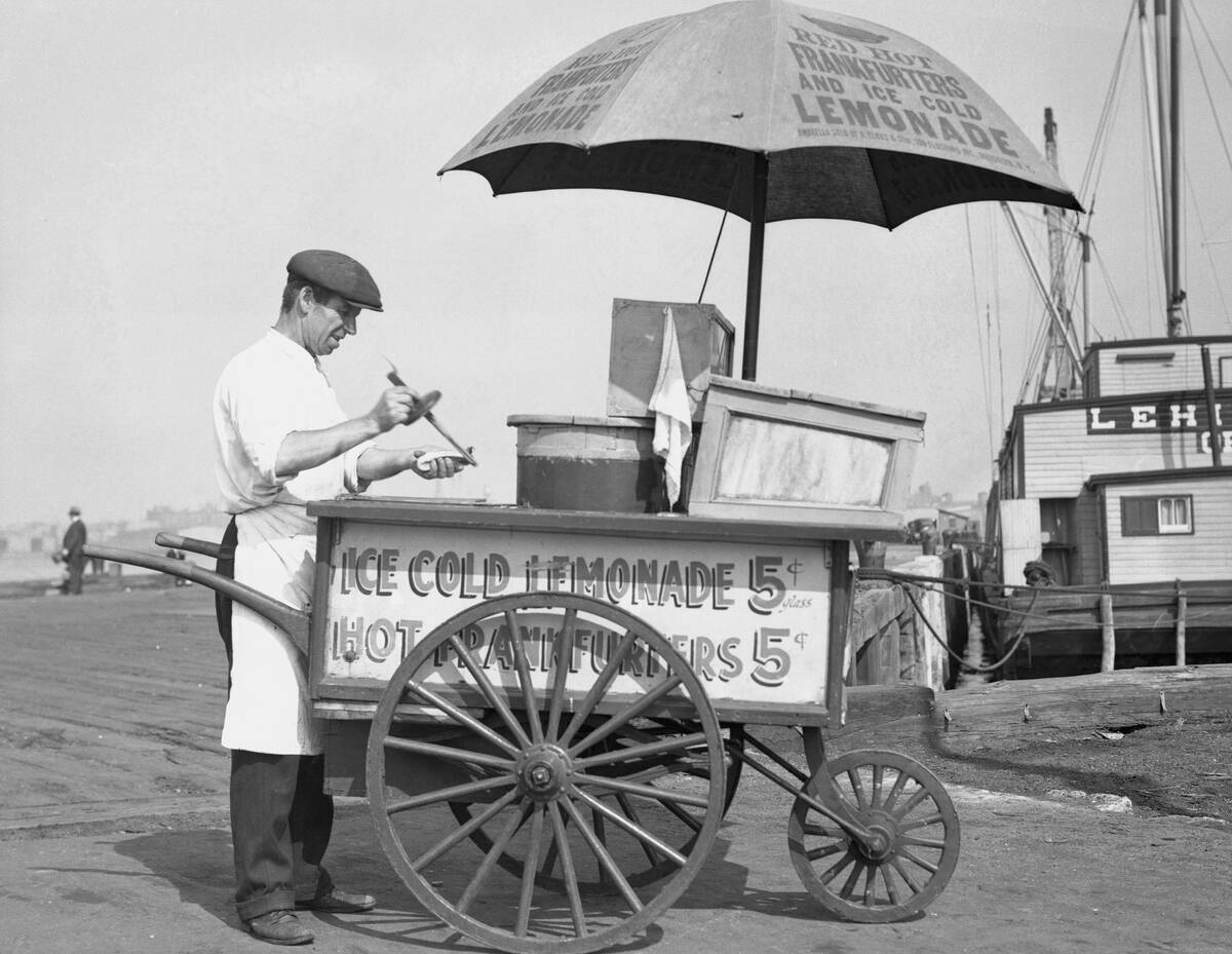 Hot Dog and Lemonade Vendor