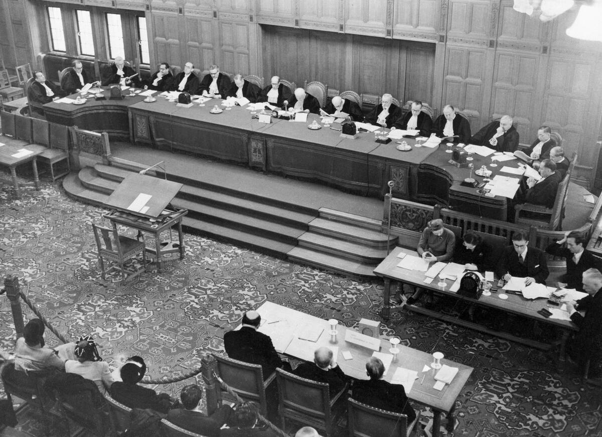 International Court of Justice Meeting