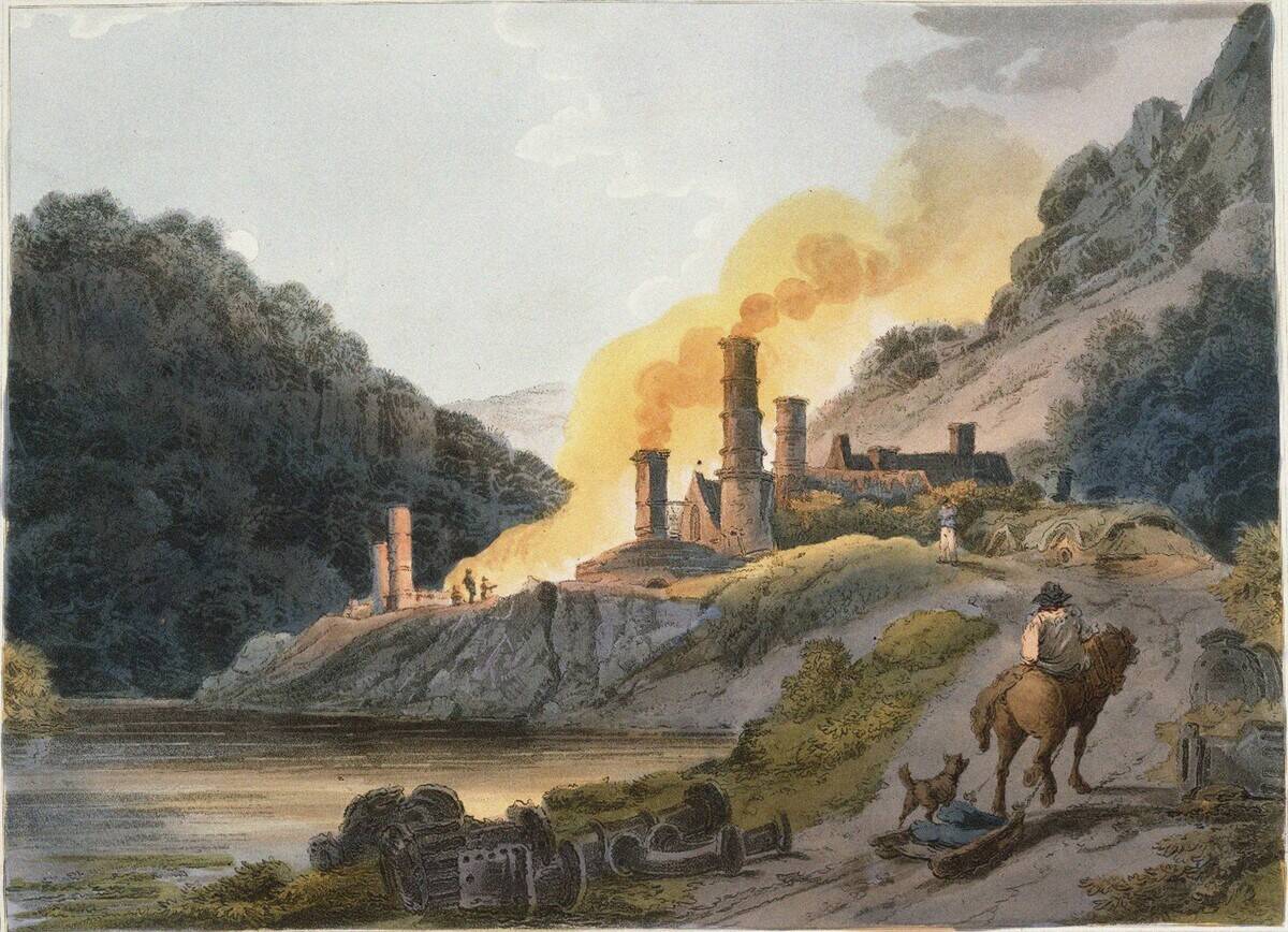 Iron Works, Colebrook Dale, 1805