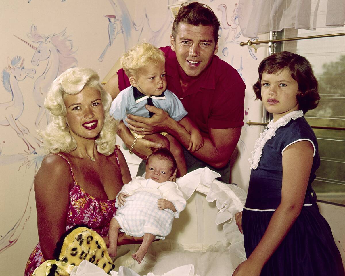 Jayne Mansfield And Family