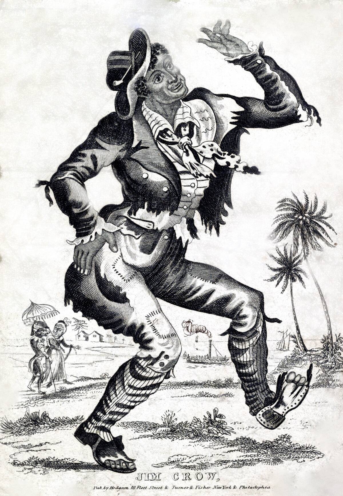 Jim Crow Illustration ca. 1835-1845