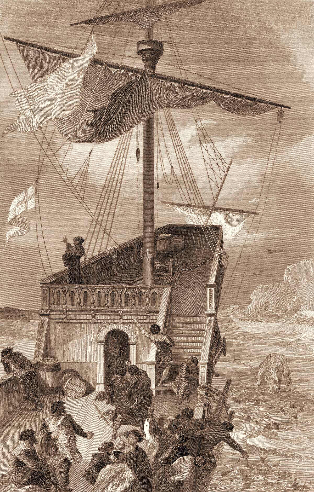 John Cabot Arrives In Canada