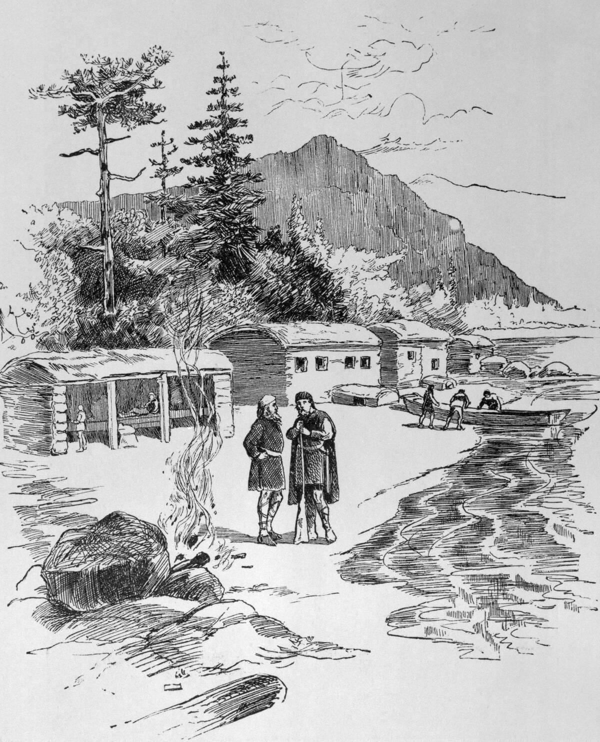 Leif Erikson Exploring Greenland