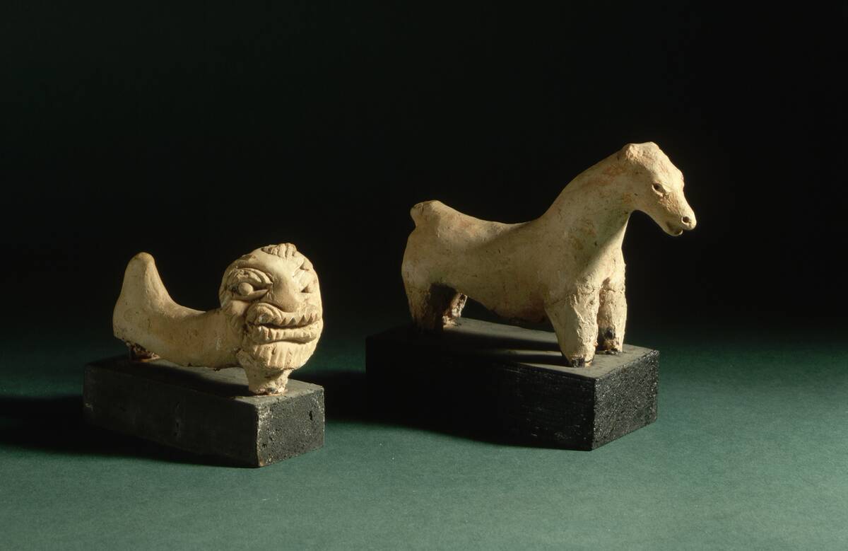 Lion and Horse Figures From Indus Valley Civilization