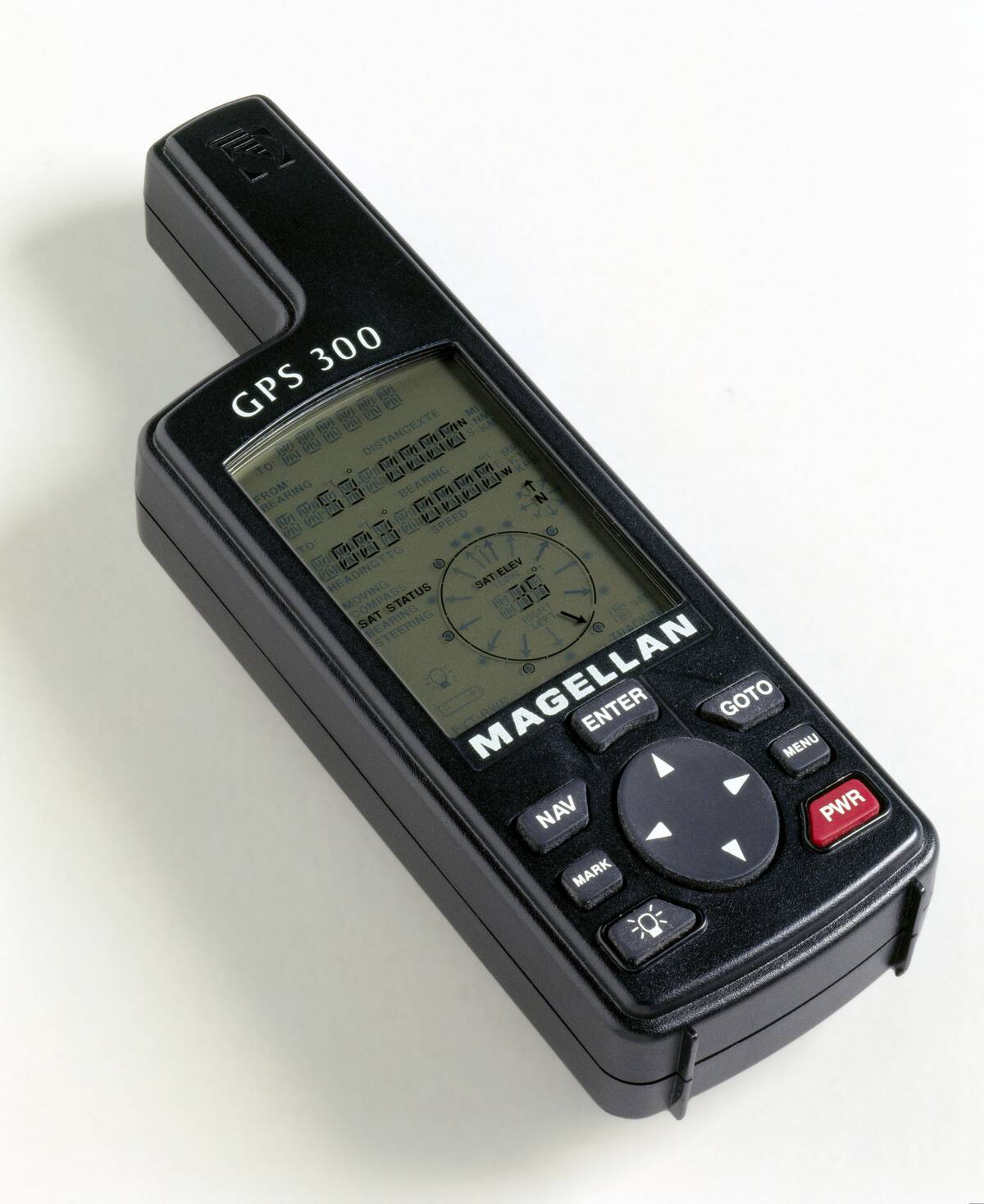 Magellan GPS 300 receiver, 2000.