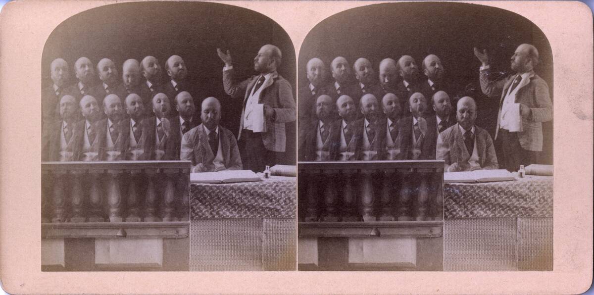 Man Conducts Himself