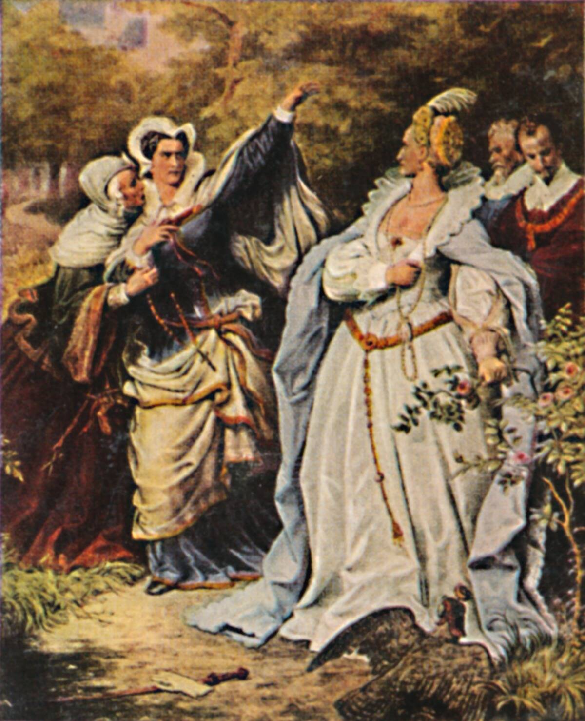 Maria Stuart 1542-1587 Und Elisabeth V England 1533-1603