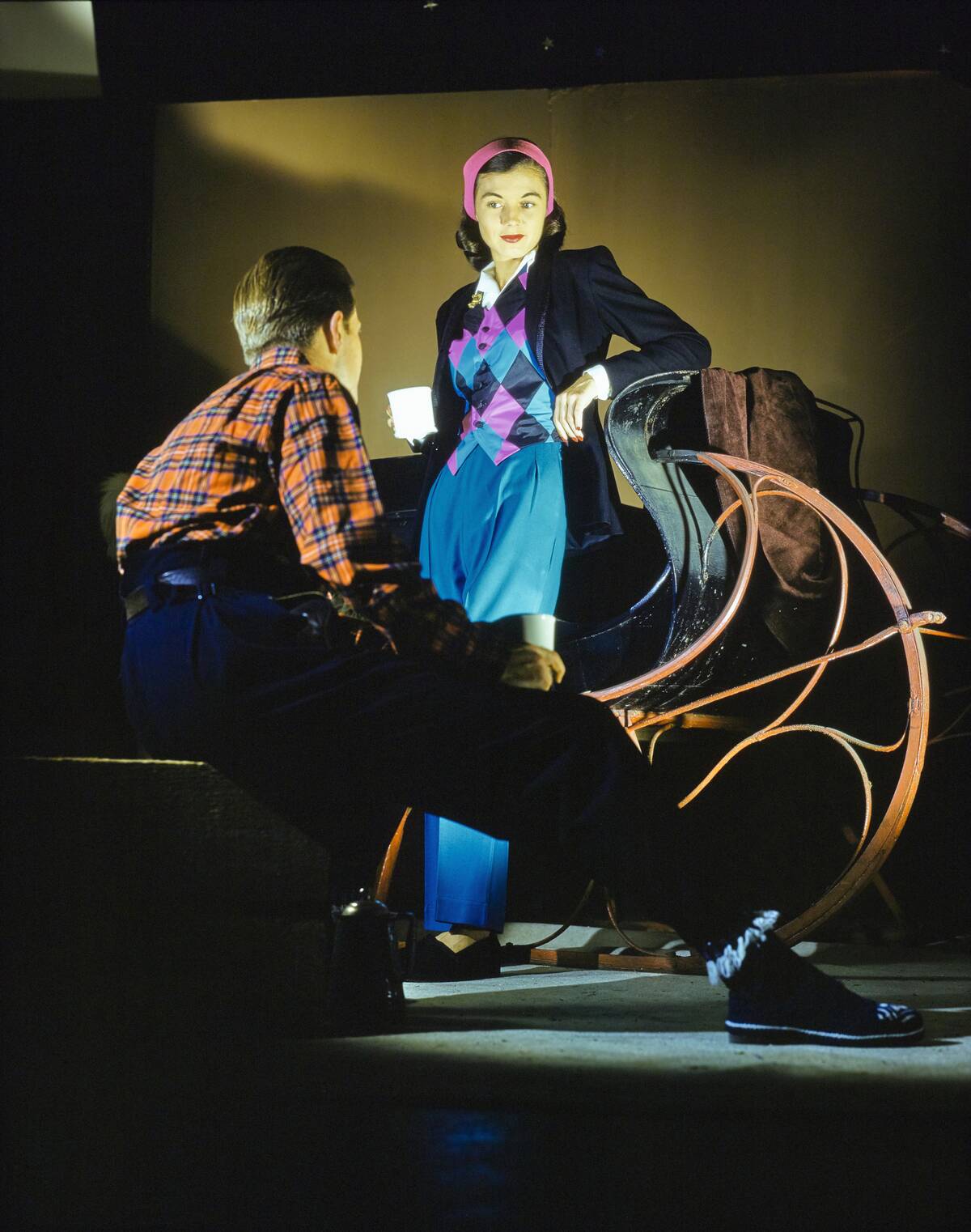 Models in Après-Ski Ensembles, Vogue