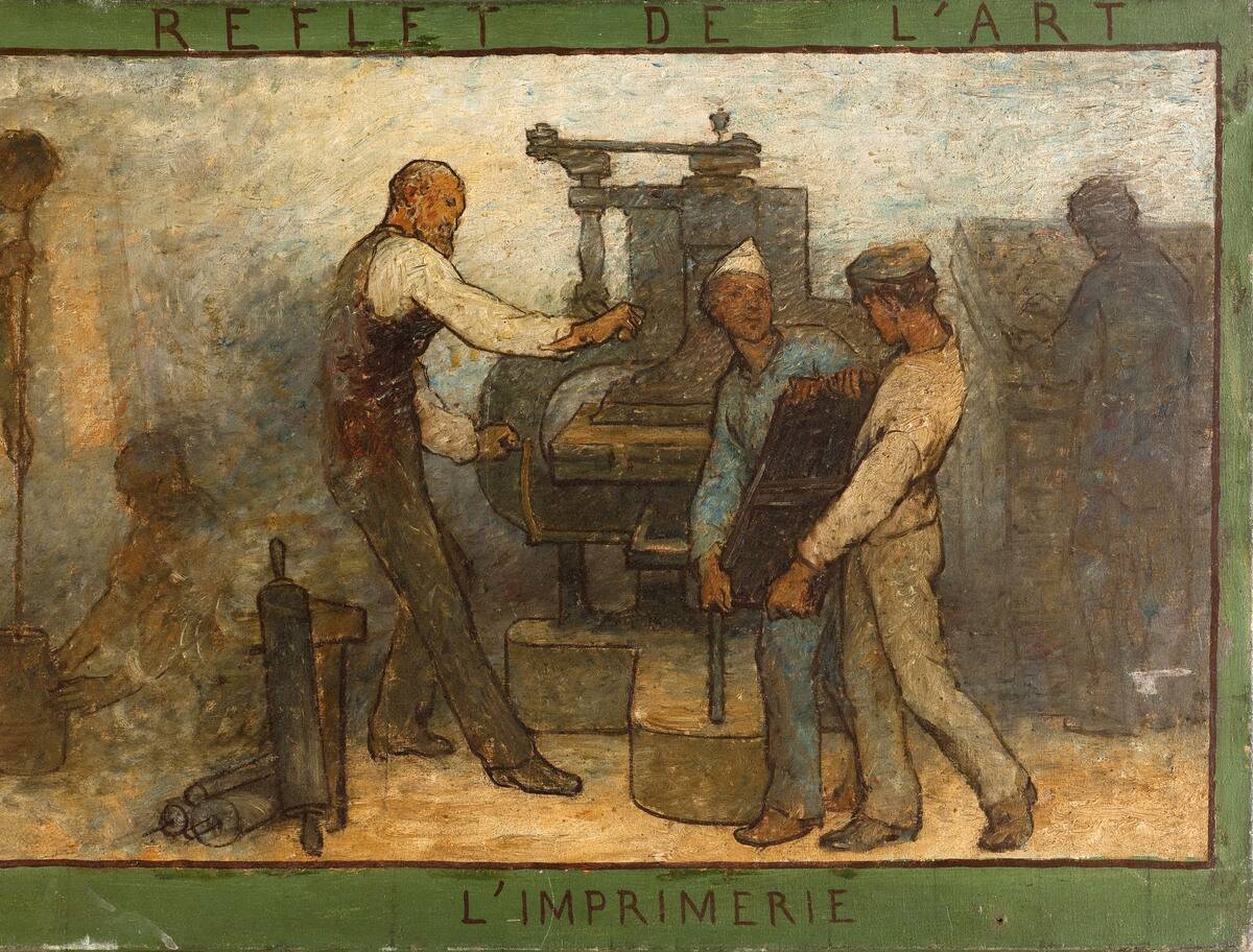 Near Or Far All Trades Need To Be Touched By A Reflection Of Art: Trades: Sketch For The...