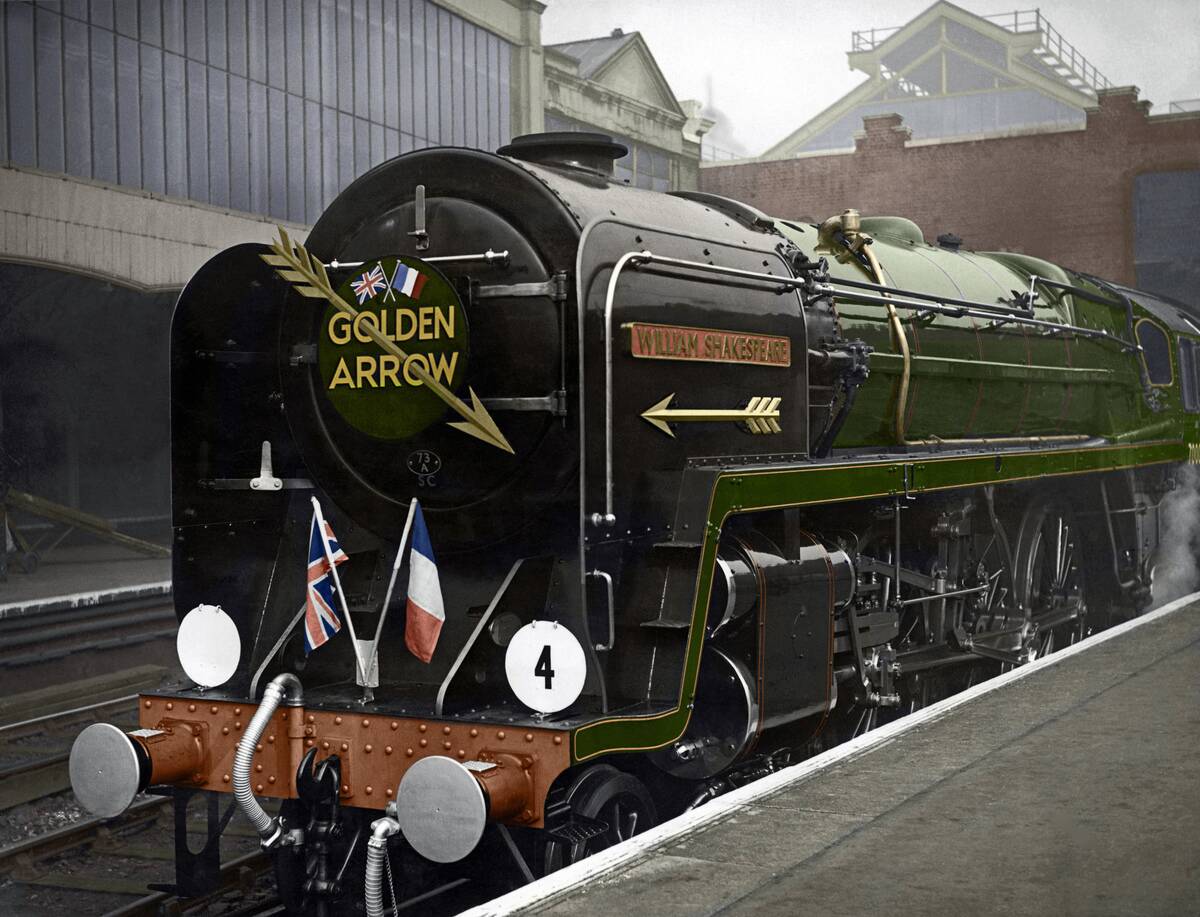 New Golden Arrow Locomotive
