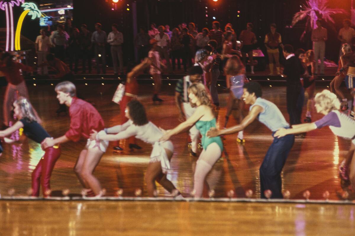 On The Set Of 'Skatetown, U.S.A.'