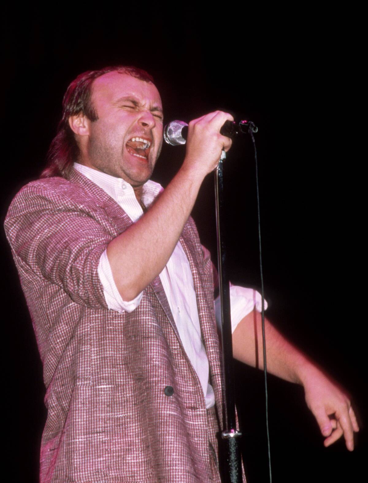 Phil Collins in concert...