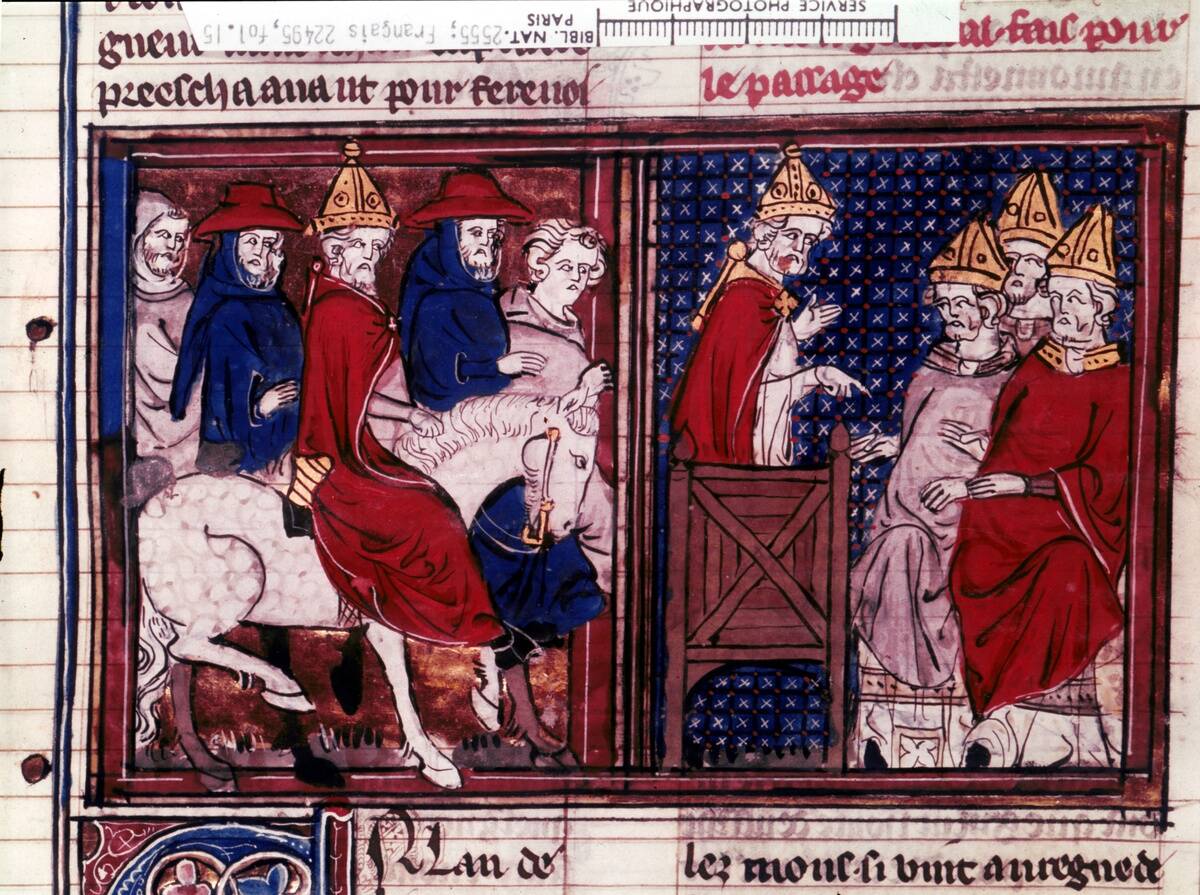 Pope Urbain Ii Preaches The First Crusade In 1095