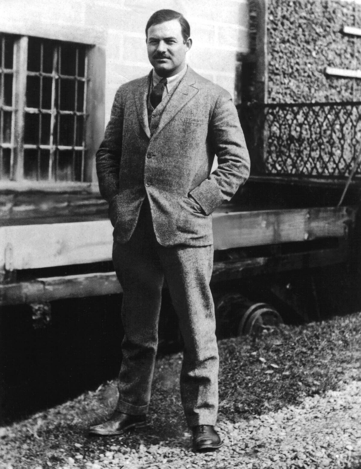Portrait of Ernest Hemingway (1899-1961)
